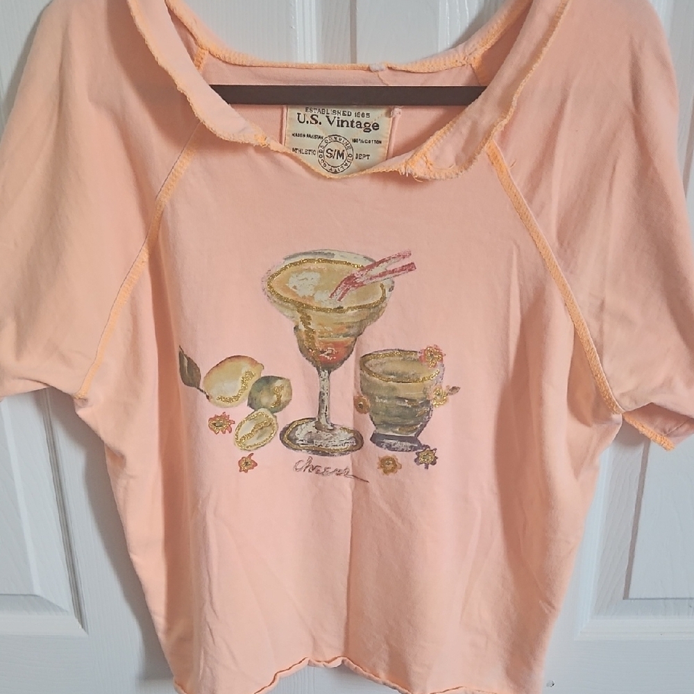 Orange Crop Relaxed Tee